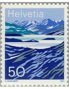 Timbre Poste Suisse N° 1387 Neuf ** philatelie foxtimbre