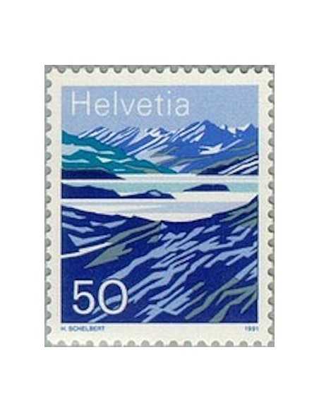 Timbre Poste Suisse N° 1387 Neuf ** philatelie foxtimbre