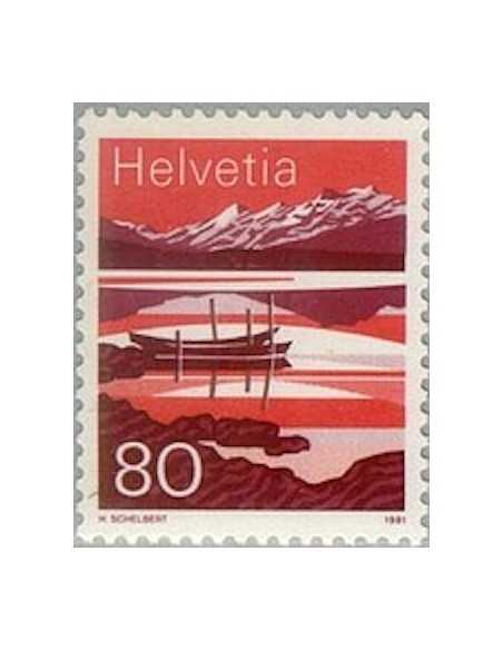 Timbre Poste Suisse N° 1388 Neuf ** philatelie foxtimbre