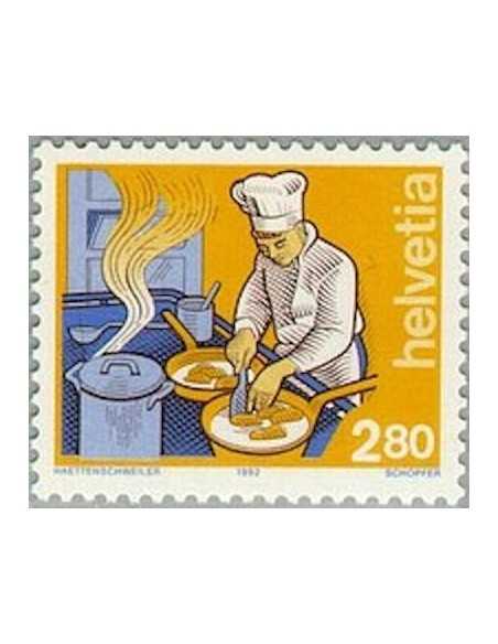 Timbre Poste Suisse N° 1391 Neuf ** philatelie foxtimbre