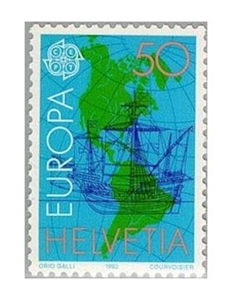 Timbre Poste Suisse N° 1393 Neuf ** philatelie foxtimbre