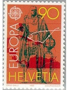 Timbre Poste Suisse N° 1394 Neuf ** philatelie foxtimbre