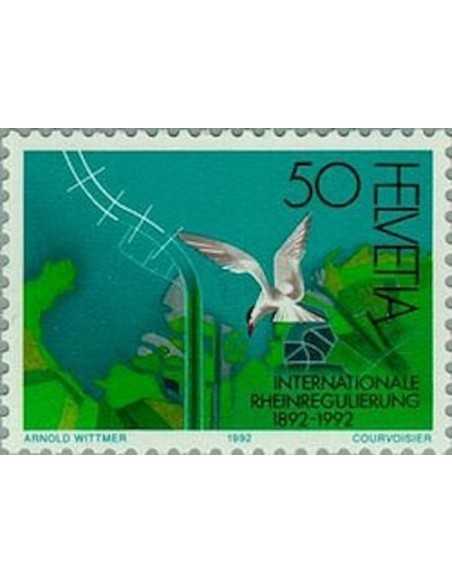 Timbre Poste Suisse N° 1395 Neuf ** philatelie foxtimbre