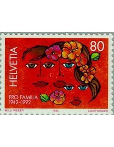 Timbre Poste Suisse N° 1396 Neuf ** philatelie foxtimbre