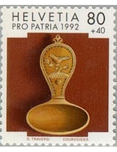 Timbre Poste Suisse N° 1401 Neuf ** philatelie foxtimbre