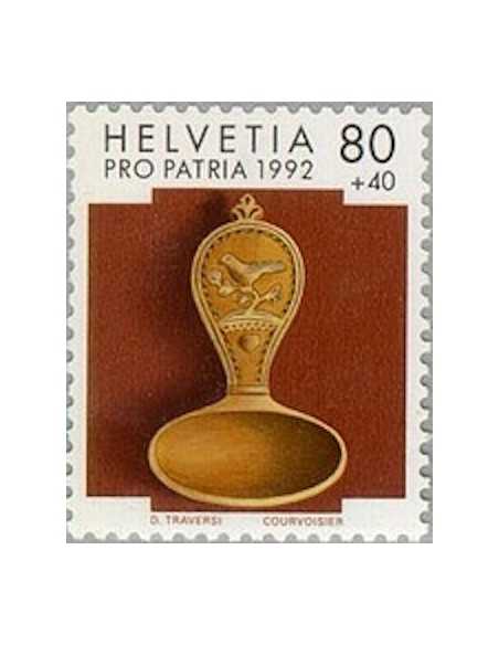 Timbre Poste Suisse N° 1401 Neuf ** philatelie foxtimbre