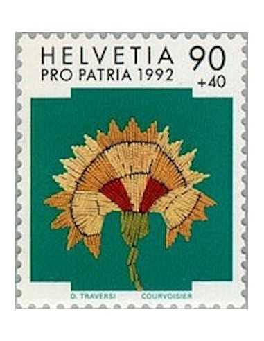 Timbre Poste Suisse N° 1402 Neuf ** philatelie foxtimbre