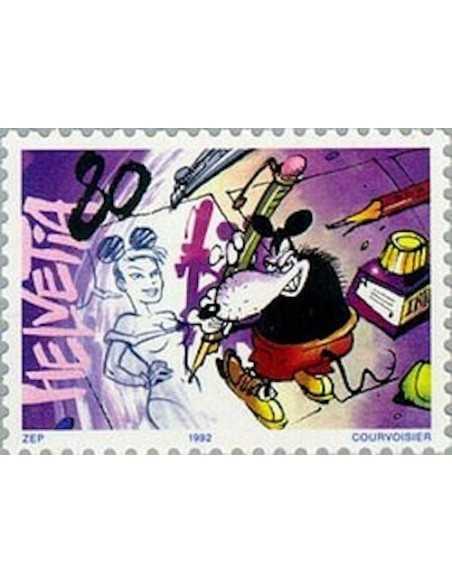 Timbre Poste Suisse N° 1404 Neuf ** philatelie foxtimbre