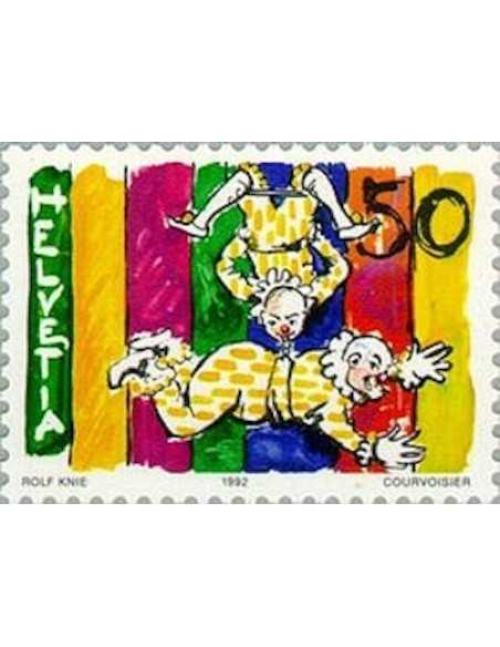 Timbre Poste Suisse N° 1406 Neuf ** philatelie foxtimbre