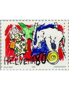 Timbre Poste Suisse N° 1408 Neuf ** philatelie foxtimbre