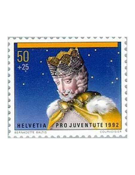 Timbre Poste Suisse N° 1411 Neuf ** philatelie foxtimbre