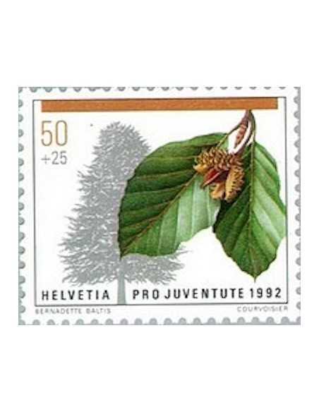 Timbre Poste Suisse N° 1412 Neuf ** philatelie foxtimbre