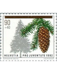 Timbre Poste Suisse N° 1415 Neuf ** philatelie foxtimbre