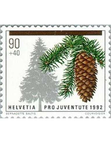 Timbre Poste Suisse N° 1415 Neuf ** philatelie foxtimbre