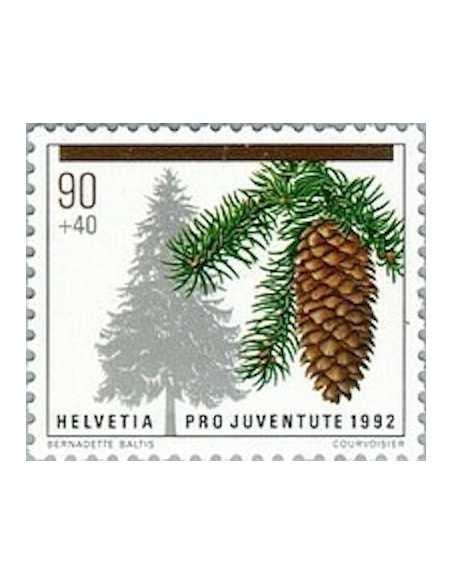 Timbre Poste Suisse N° 1415 Neuf ** philatelie foxtimbre