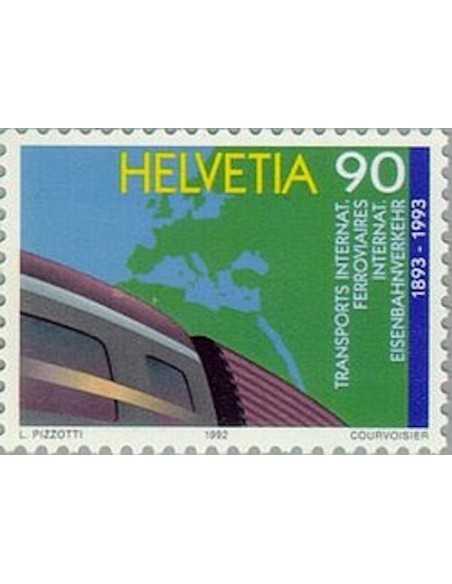 Timbre Poste Suisse N° 1416 Neuf ** philatelie foxtimbre