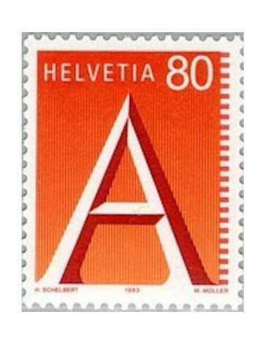 Timbre Poste Suisse N° 1417 Neuf ** philatelie foxtimbre