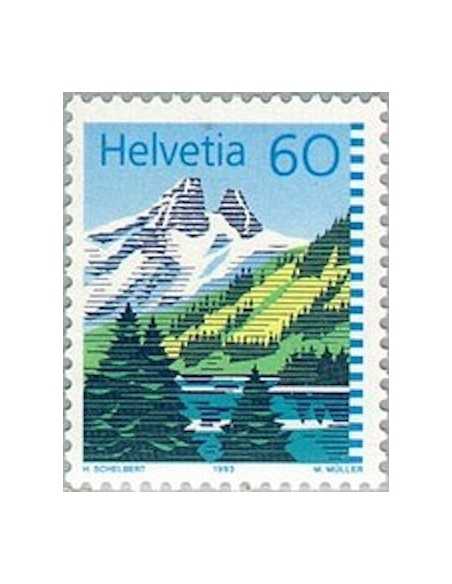 Timbre Poste Suisse N° 1418 Neuf ** philatelie foxtimbre