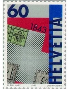 Timbre Poste Suisse N° 1424 Neuf ** philatelie foxtimbre