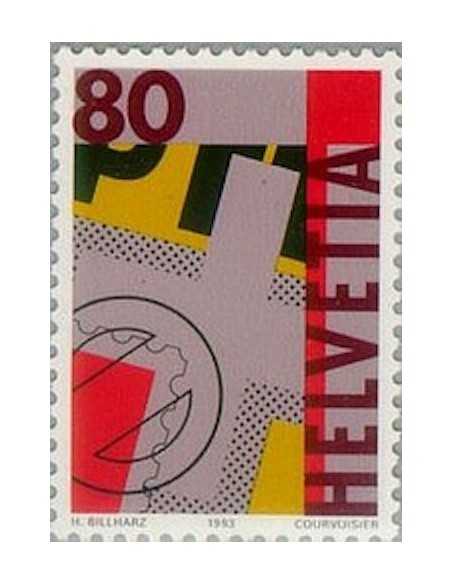 Timbre Poste Suisse N° 1425 Neuf ** philatelie foxtimbre