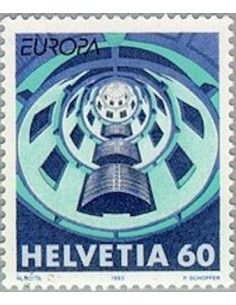 Timbre Poste Suisse N° 1428 Neuf ** philatelie foxtimbre