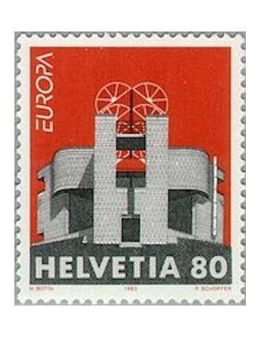 Timbre Poste Suisse N° 1429 Neuf ** philatelie foxtimbre