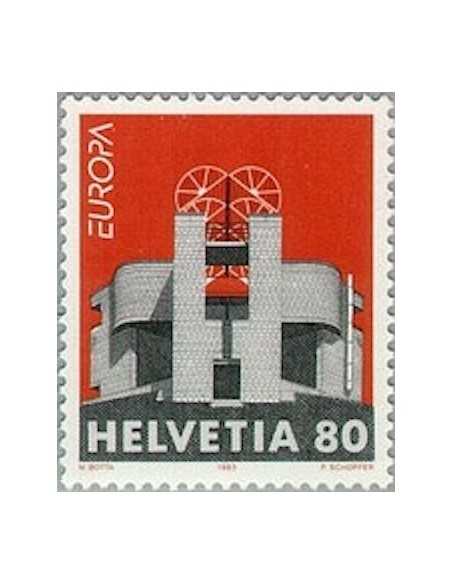 Timbre Poste Suisse N° 1429 Neuf ** philatelie foxtimbre