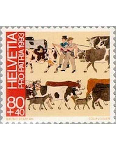 Timbre Poste Suisse N° 1432 Neuf ** philatelie foxtimbre