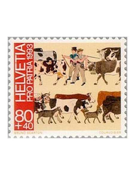 Timbre Poste Suisse N° 1432 Neuf ** philatelie foxtimbre