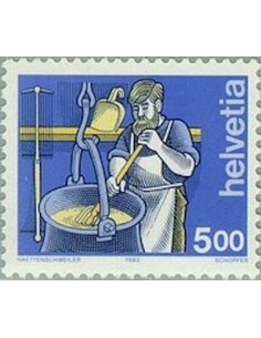 Timbre Poste Suisse N° 1434 Neuf ** philatelie foxtimbre