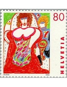 Timbre Poste Suisse N° 1436 Neuf ** philatelie foxtimbre