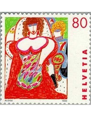 Timbre Poste Suisse N° 1436 Neuf ** philatelie foxtimbre