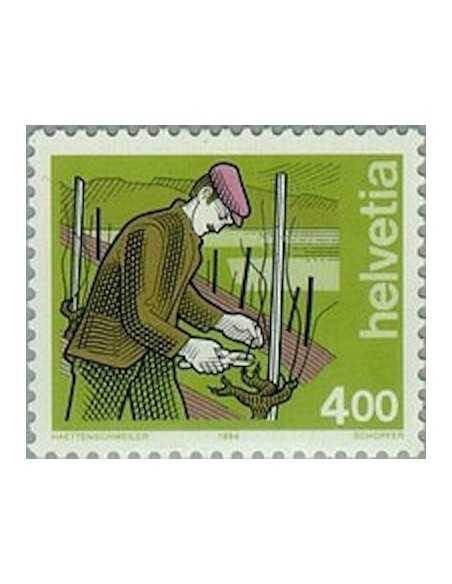 Timbre Poste Suisse N° 1444 Neuf ** philatelie foxtimbre