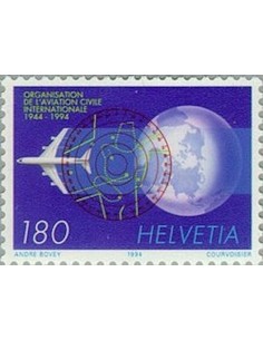 Timbre Poste Suisse N° 1448 Neuf ** philatelie foxtimbre