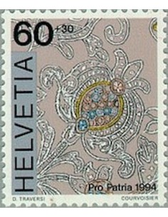 Timbre Poste Suisse N° 1456 Neuf ** philatelie foxtimbre