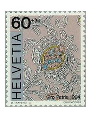 Timbre Poste Suisse N° 1456 Neuf ** philatelie foxtimbre