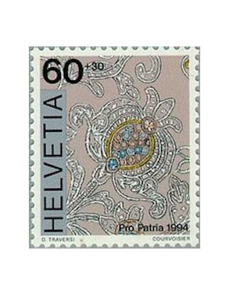 Timbre Poste Suisse N° 1456 Neuf ** philatelie foxtimbre