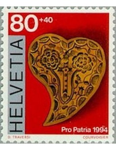 Timbre Poste Suisse N° 1457 Neuf ** philatelie foxtimbre