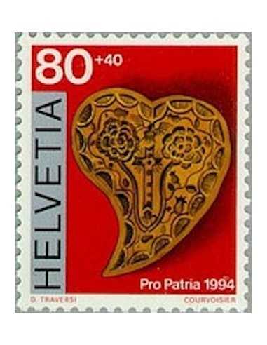 Timbre Poste Suisse N° 1457 Neuf ** philatelie foxtimbre