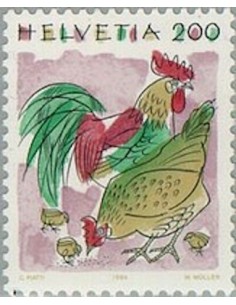 Timbre Poste Suisse N° 1460 Neuf ** philatelie foxtimbre