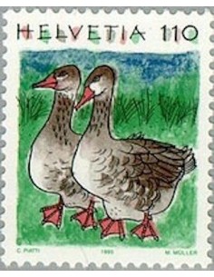 Timbre Poste Suisse N° 1491 Neuf ** philatelie foxtimbre