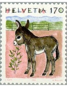 Timbre Poste Suisse N° 1493 Neuf ** philatelie foxtimbre