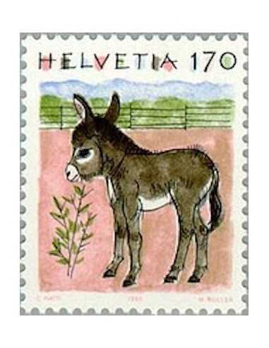 Timbre Poste Suisse N° 1493 Neuf ** philatelie foxtimbre