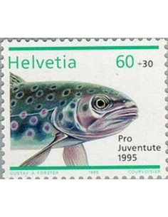 Timbre Poste Suisse N° 1495 Neuf ** philatelie foxtimbre