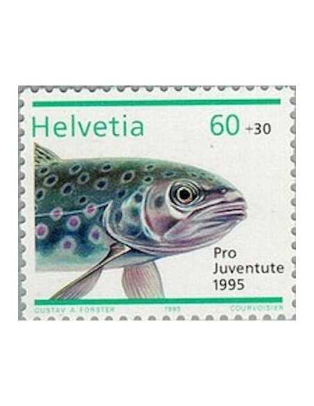 Timbre Poste Suisse N° 1495 Neuf ** philatelie foxtimbre
