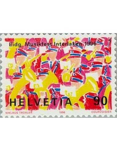 Timbre Poste Suisse N° 1501 Neuf ** philatelie foxtimbre