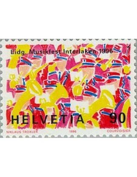 Timbre Poste Suisse N° 1501 Neuf ** philatelie foxtimbre