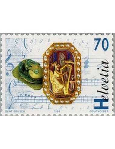 Timbre Poste Suisse N° 1513 Neuf ** philatelie foxtimbre