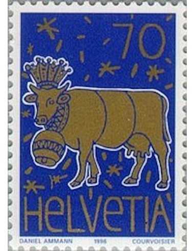 Timbre Poste Suisse N° 1521 Neuf ** philatelie foxtimbre