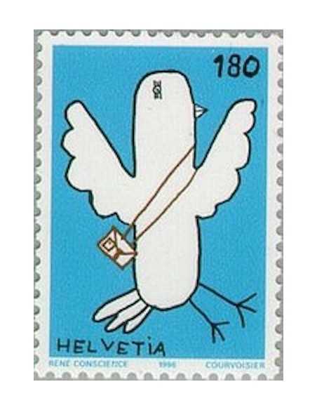 Timbre Poste Suisse N° 1524 Neuf ** philatelie foxtimbre